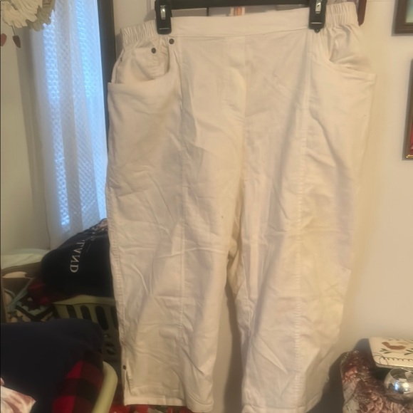 Cathy Daniels Pants - Cathy Daniels Crisp White Pants